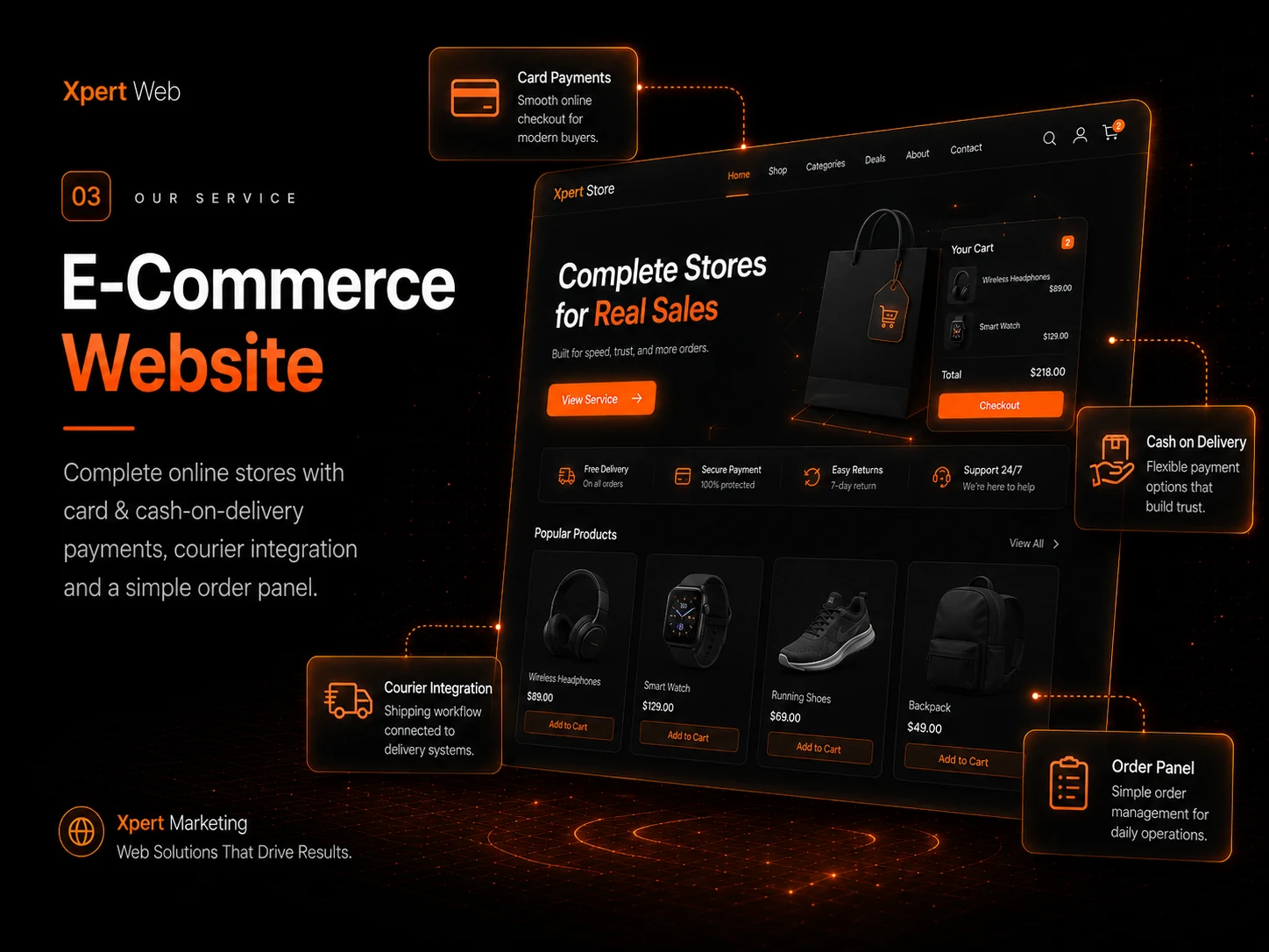 Dyqan Online — Xpert Web