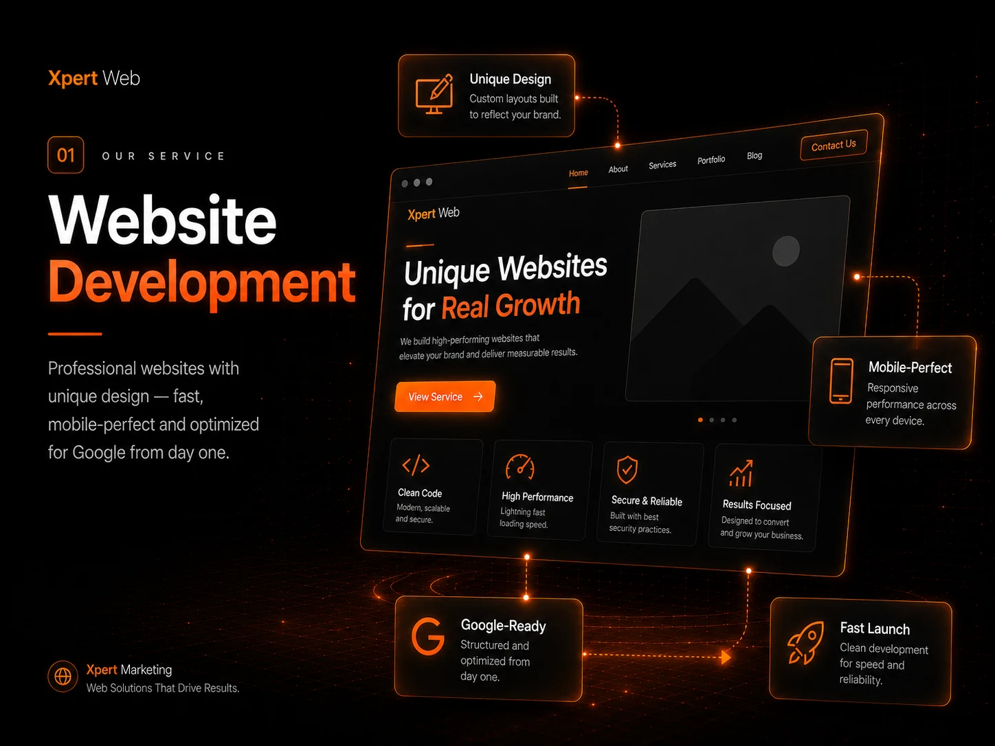 Krijim Faqe Interneti — Xpert Web